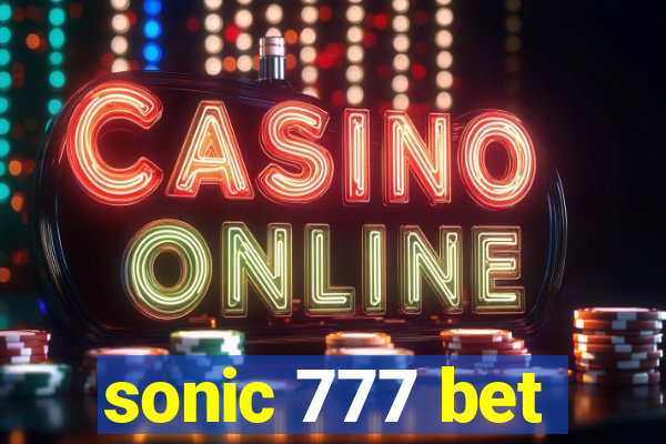 sonic 777 bet